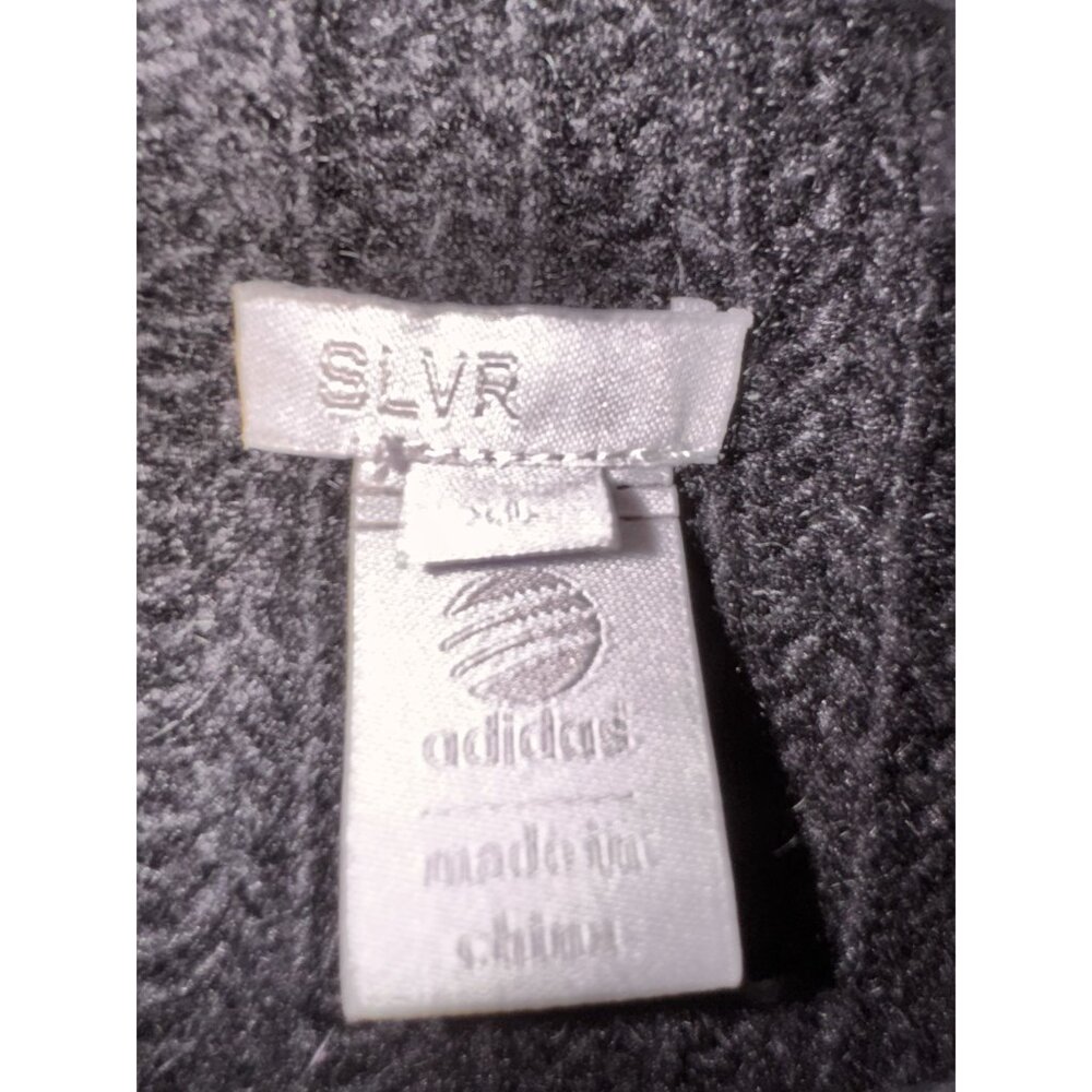 Adidas SLVR Dark Gray Wool Blend Button-Up Ribbed Cardigan Sweater Size XL Mens - Picture 2 of 6